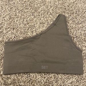 Set Active One-Shoulder Bra